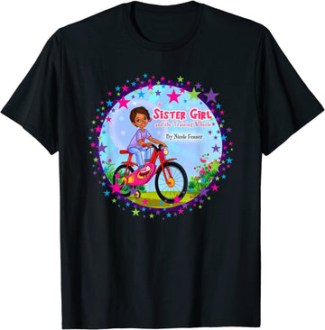 SISTER GIRL & THE TRAINING WHEELS T-SHIRT (ADULT)